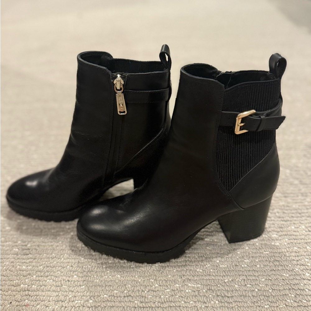 Blondo Waterproof Black Ankle Boots